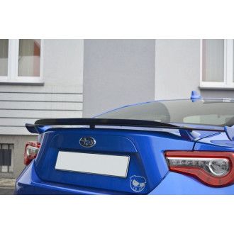 Maxton Design ABS Spoiler Aufsatz für Subaru BRZ MK1 Facelift schwarz hochglanz