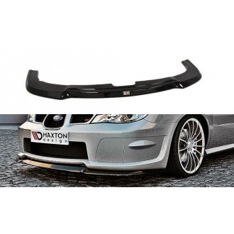 Maxton Design ABS Frontlippe HAWKEYE für Subaru Impreza WRX MK2 GD STI schwarz hochglanz