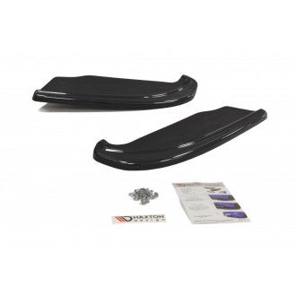 Maxton Design ABS Diffusor Seiten Eerwiterungen Flaps für Subaru Impreza WRX MK2 GD STI schwarz hochglanz