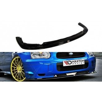 Maxton Design ABS Frontlippe BLOBEYE für Subaru Impreza WRX MK2 GD STI schwarz hochglanz