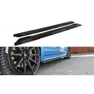 Maxton Design ABS Seitenschweller für Subaru Impreza WRX MK3 STI 2009-2011 schwarz hochglanz