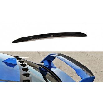Maxton Design ABS Spoiler Aufsatz für Subaru Impreza WRX MK4 STI schwarz hochglanz