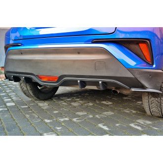 Maxton Design ABS Diffusor für Toyota C-HR schwarz hochglanz