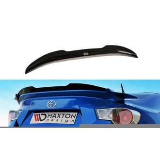Maxton Design ABS Spoiler Aufsatz für Toyota GT86 schwarz hochglanz