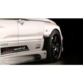 Varis carbon Side Air panel for Mitsubishi Lancer Evo 9