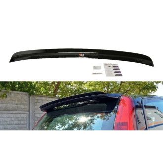 Maxton Design ABS Spoiler Aufsatz für Volvo V50 schwarz hochglanz