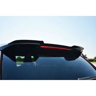 Maxton Design ABS Spoiler Aufsatz für Volvo V60 Facelift schwarz hochglanz