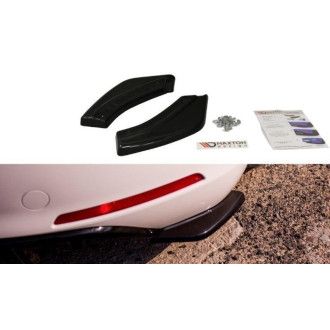 Maxton Design ABS Diffusor Seiten Eerwiterungen Flaps für Volkswagen Beetle schwarz hochglanz