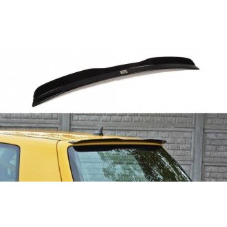 Maxton Design ABS Spoiler Aufsatz für Volkswagen Golf MK4 schwarz hochglanz