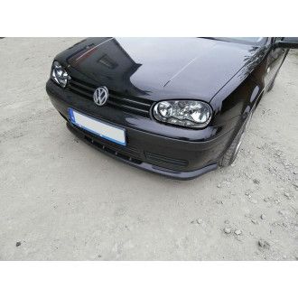 Maxton Design ABS Frontlippe für Volkswagen Golf MK4 schwarz hochglanz