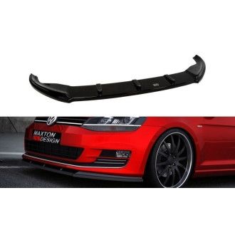 Maxton Design ABS Frontlippe für Volkswagen Golf Mk7 schwarz hochglanz