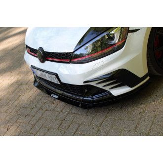 Maxton Design ABS Frontlippe für Volkswagen Golf Mk7 Clubsport schwarz matt