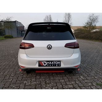 Maxton Design ABS Cup Diffusor für Volkswagen Golf Mk7 Clubsport schwarz hochglanz