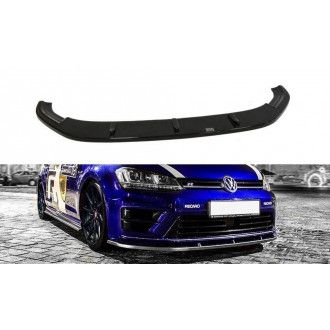 Maxton Design ABS Frontlippe für Volkswagen Golf Mk7 R schwarz hochglanz