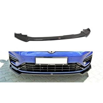 Maxton Design ABS Frontlippe V.2 für Volkswagen Golf Mk7 R Facelift schwarz hochglanz