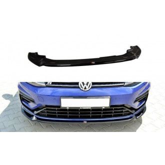 Maxton Design ABS Frontlippe V.3 für Volkswagen Golf Mk7 R Facelift schwarz hochglanz
