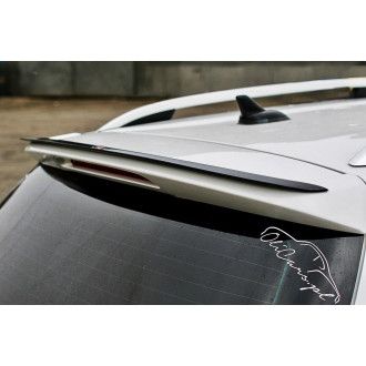 Maxton Design ABS Spoiler Aufsatz für Volkswagen Passat B7 R-Line Kombi/Variant schwarz hochglanz