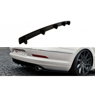Maxton Design ABS Diffusor DTM-Style für Volkswagen Passat CC R-Line Vorfacelift schwarz hochglanz