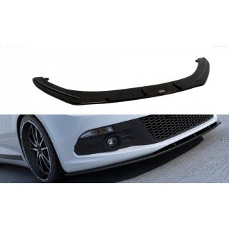 Maxton Design ABS Frontlippe für Volkswagen Scirocco MK3 R R-Line schwarz hochglanz