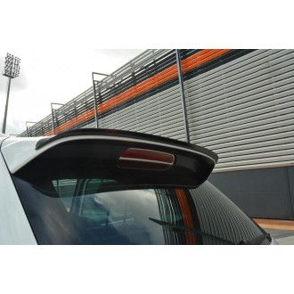 Maxton Design ABS Spoiler Aufsatz für Volkswagen Tiguan Mk2 R-Line schwarz hochglanz
