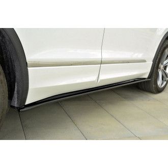 Maxton Design ABS Seitenschweller für Volkswagen Tiguan Mk2 R-Line schwarz hochglanz