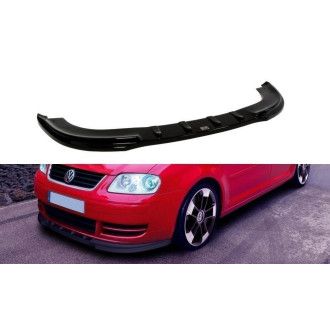 Maxton Design ABS Frontlippe für Volkswagen Touran schwarz hochglanz