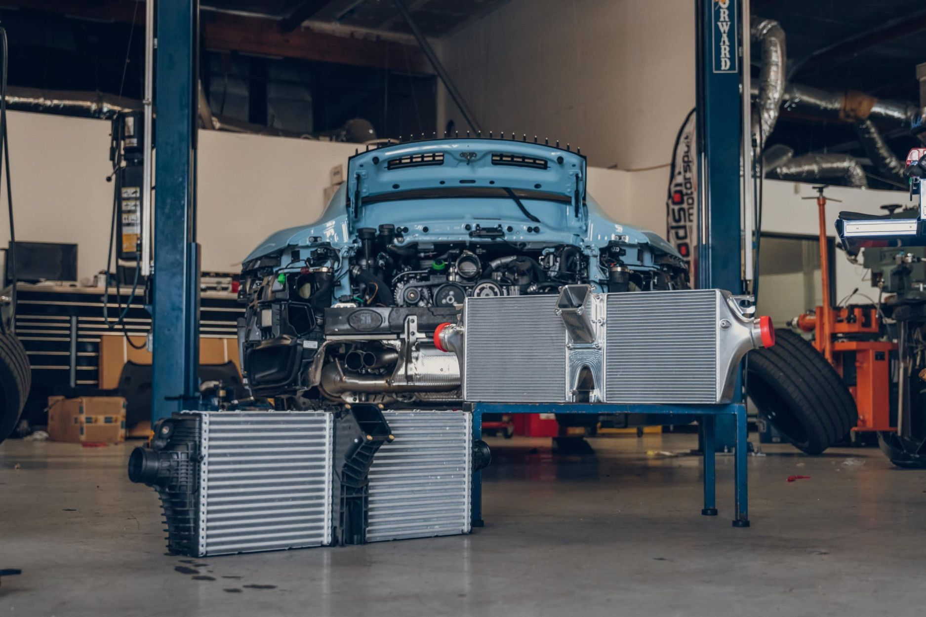 CSF Upgrade Ladeluftkühler für Porsche 992 Turbo & Turbo S (14) 