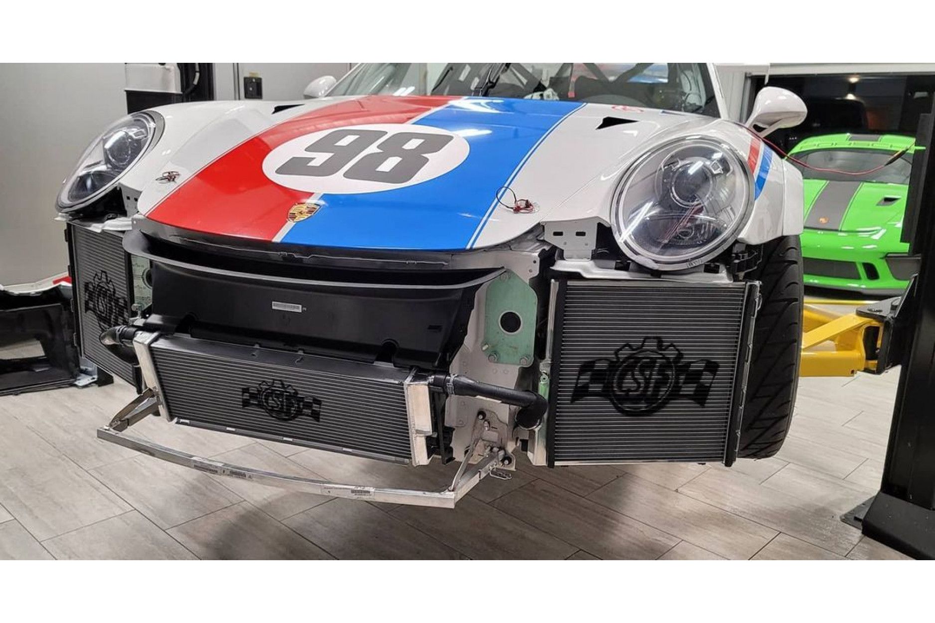 CSF Upgrade-Wasserkühler rechts für Porsche 991.2 und 718 (2) 