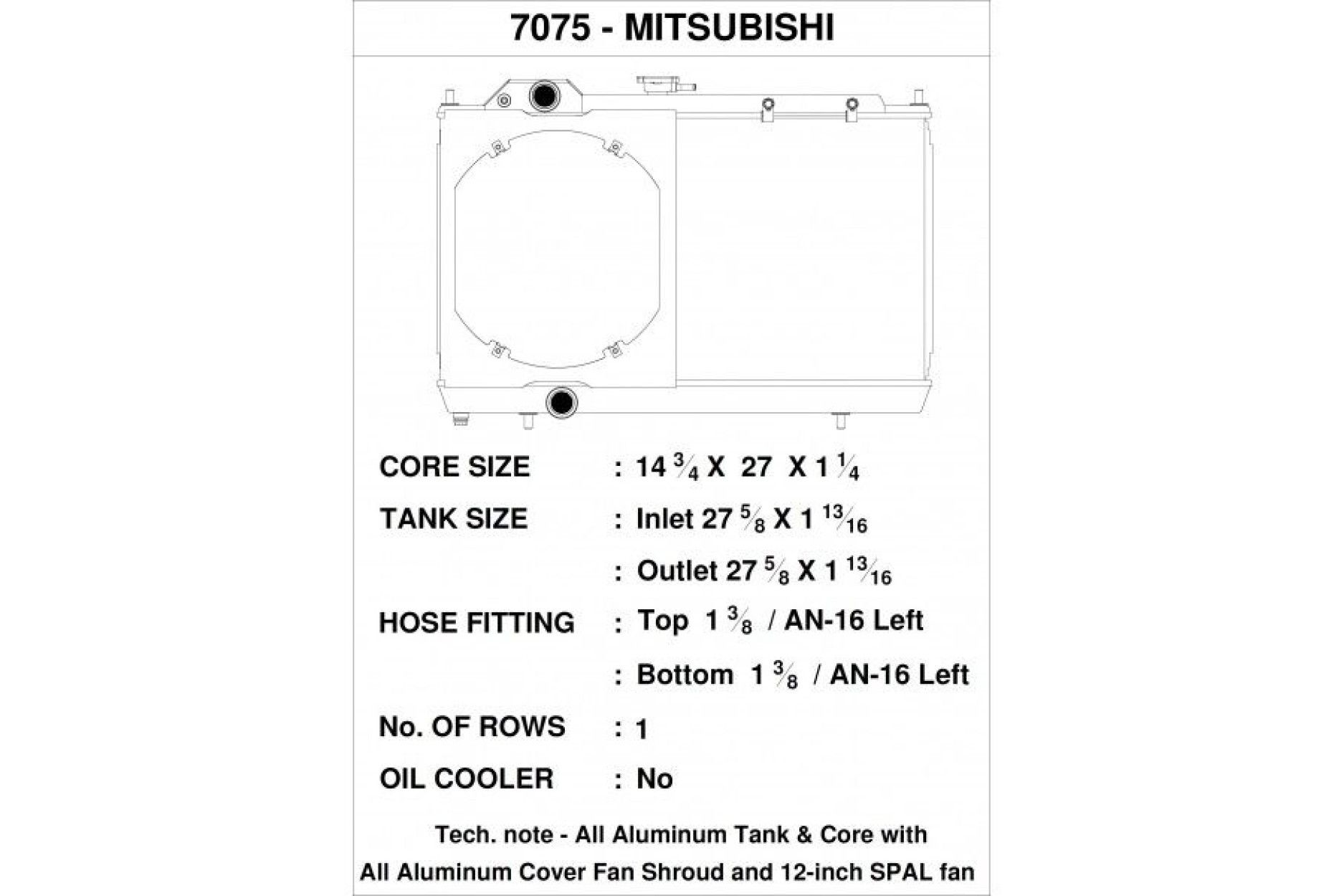 CSF Wärmetauscher Wasserkühler für Mitsubishi Lancer Evo 7 8 9 (2) 