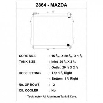 CSF Wärmetauscher Wasserkühler für Mazda RX-7 1989-1991