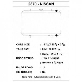 CSF Wärmetauscher Wasserkühler für Nissan 240SX (KA24E Motor)