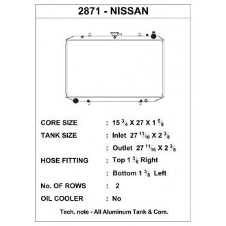CSF Wärmetauscher Wasserkühler für Nissan 300ZX (kein Turbo) 1990-1997